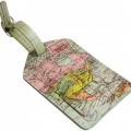 Map Luggage Tag