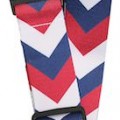 Red, White And Blue Arrow Luggage Strap