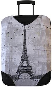 Eiffel Tower Suitcase Cover