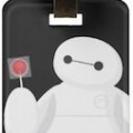 Black Big Hero 6 luggage tag