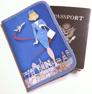 stewardess passport holder