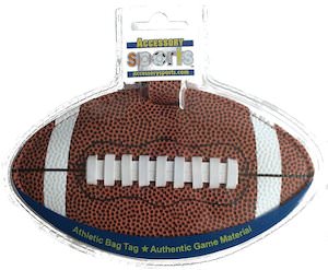 Football bag tag