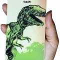 Dinosaur Luggage Tag With a T-Rex