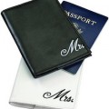 Mr And Mrs Passport Cover Set great gift for newlyweds