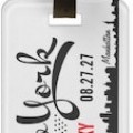 New York Personalized Luggage Tag