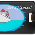 Let's Cruise Luggage Tag