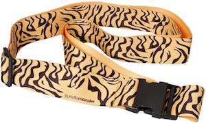 Tiger Print Luggage Strap