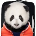 Cute Panda Suitcase Cover