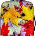 Fall Leaves Suitcase Cover