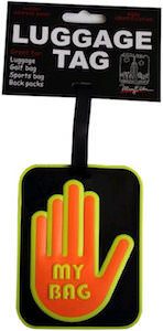 My Bag Neon Hand Luggage Tag