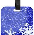 Let It Snow Luggage Tag