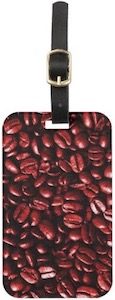 Coffee Beans Luggage Tag