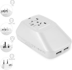 Yubi Power Travel Charger With 2 USB Ports