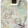 Passport Stamps Personalized Luggage Tag
