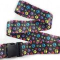 Paw Print Luggage Strap