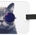 Cool Cat luggage tag