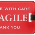 Fragile Handle With Care Luggage Tag