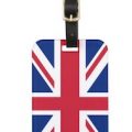 Union Jack Luggage Tag