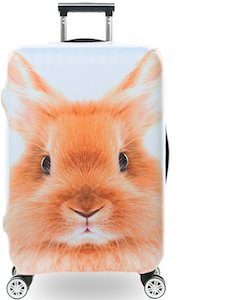 Cute Bunny Suitcase Cover