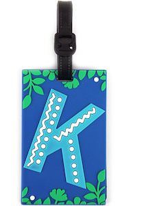 Letter Luggage Tag