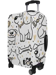 Many Dogs Suitcase Cover
