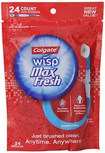 Colgate Disposable Travel Toothbrush