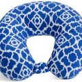 Blue Trellis Travel Pillow