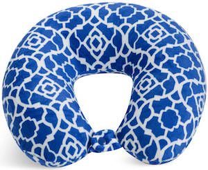 Blue Trellis Travel Pillow