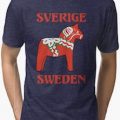 Sweden Wooden Horse T-Shirt
