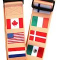 Flags Of The World Luggage Strap
