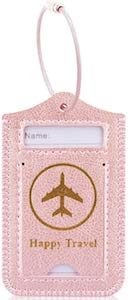 Happy Travel Luggage Tag