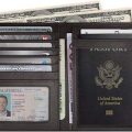 RFID Blocking Leather Passport Cover