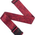 Red Print Luggage Strap