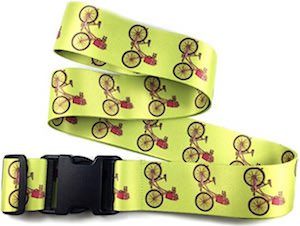 Luggage Strap With Bicycle