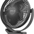 Travel Fan With Clip And Battery Power