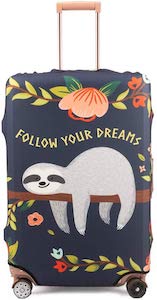 Sloth Follow Your Dream Suitcase Cover