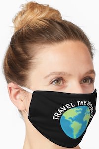 Travel The World Face Mask