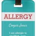 Alert Luggage Tag