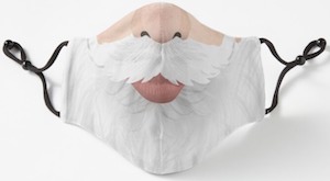 Santa Claus Face Mask