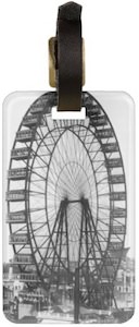 Ferris Wheel Luggage Tag