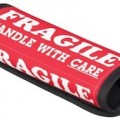 Fragile Handle With Care Bag Handle Wrap