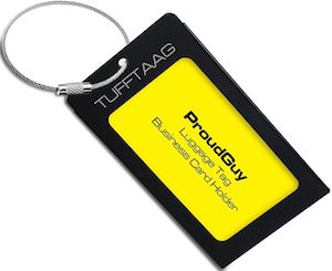 Tufftaag Aluminium Luggage Tag