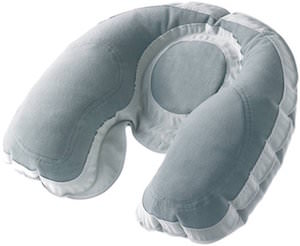 Super Snoozer Inflatable Travel Neck Pillow