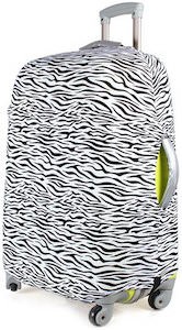 Zebra Print Suitcase Cover