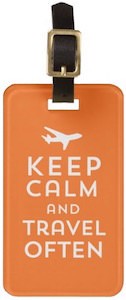 Keep Calm And Travel Often Luggage Tag