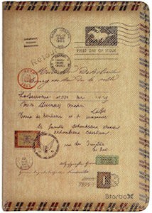 Vintage Envelope Style Passport Cover