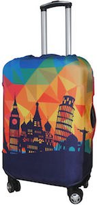 Tourist Attraction Suitcase Cover