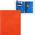 Orange And Blue Passport And Document Holder