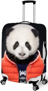 Cute Panda Suitcase Cover