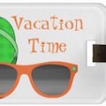 Vacation Time Luggage Tag